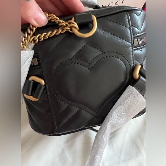 🖤💛 Gucci GG Marmont Matelasse Mini Backpack💛🖤 - Picture 6 of 15